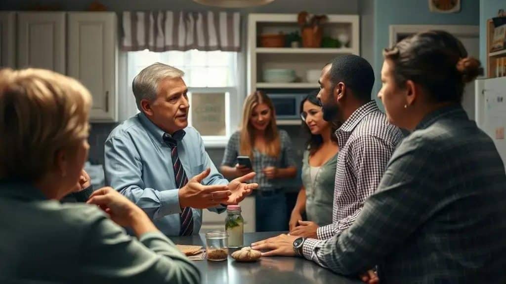 Kitchen political campaign focus: how to engage voters