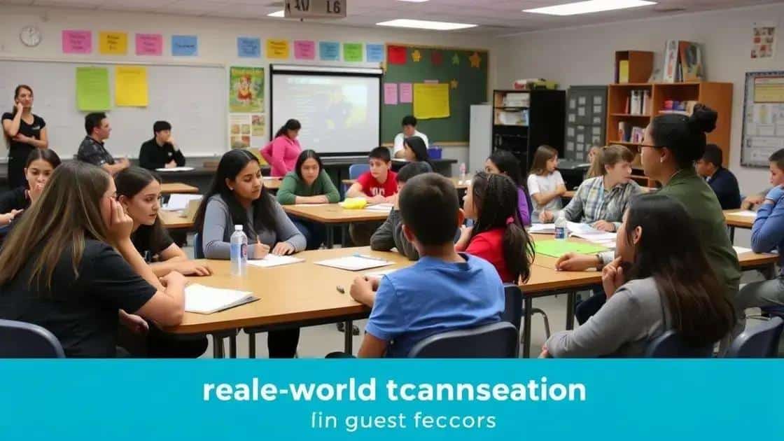 Importance of real-world connections