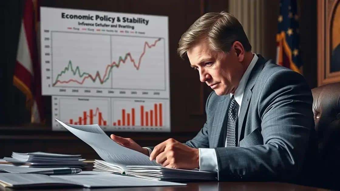 Impacts of economic policy on dollar stability