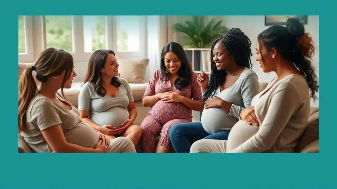 Emotional support for expecting mothers