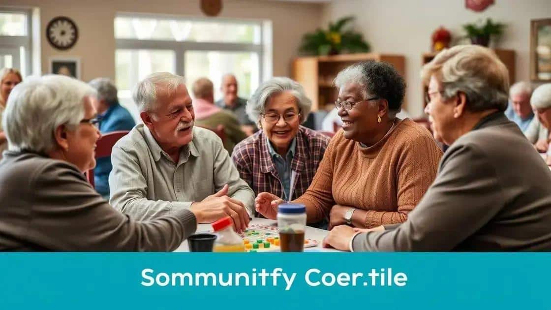 The importance of social interaction for seniors