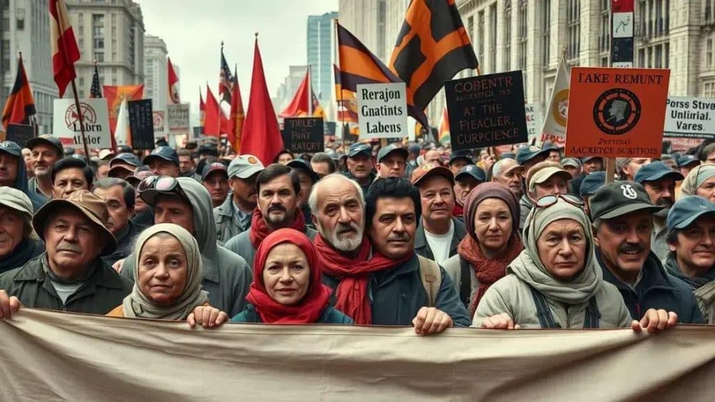 Include labor movement stories to inspire activism