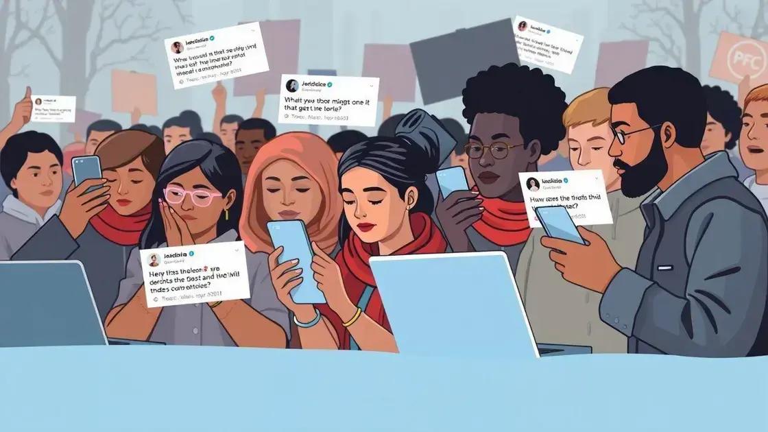 how social media influences revolts