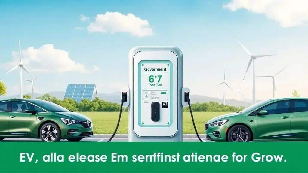 Government incentives for EV station growth