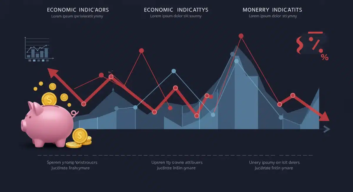 Economic indicators showing volatility after Federal Reserve rate hikes.