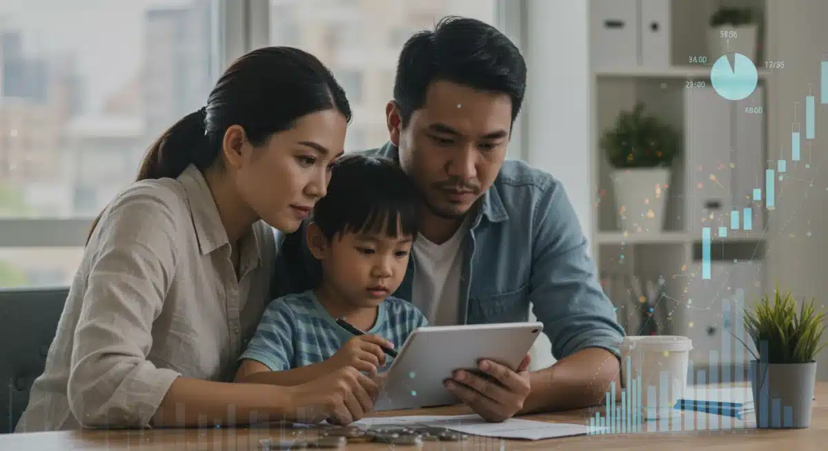 Family budgeting for 2025, reflecting lower inflation and economic changes.