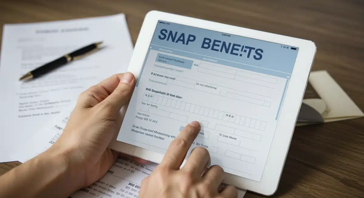 Applying for updated SNAP benefits online in 2026
