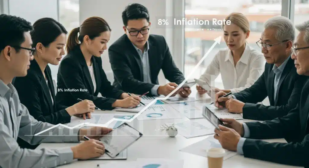 Navigating 8% Inflation: Protecting Your Savings in 2025