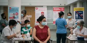 Community receiving flu vaccinations for winter 2025-2026