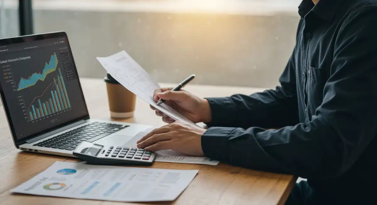 Individual reviewing financial documents and healthcare costs, symbolizing strategic planning for COBRA subsidy benefits.
