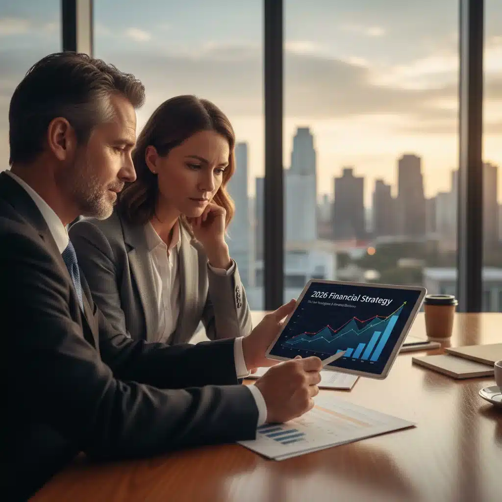 Financial advisor explaining tax strategies to a client for 2026