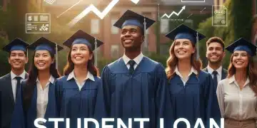 Students celebrating graduation, symbolizing hope for student loan forgiveness in 2026.